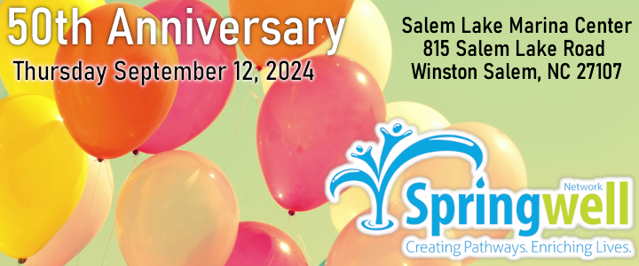 50th Anniversary Thursday September 12, 2024 Salem Lake Marina Center 815 Salem Lake Road Winston Salem, NC 27107